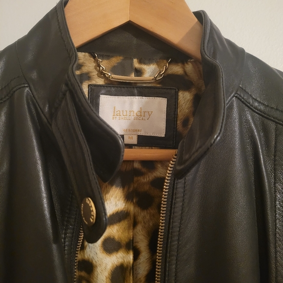 LAUNDRY leather jacket - Picture 2 of 7